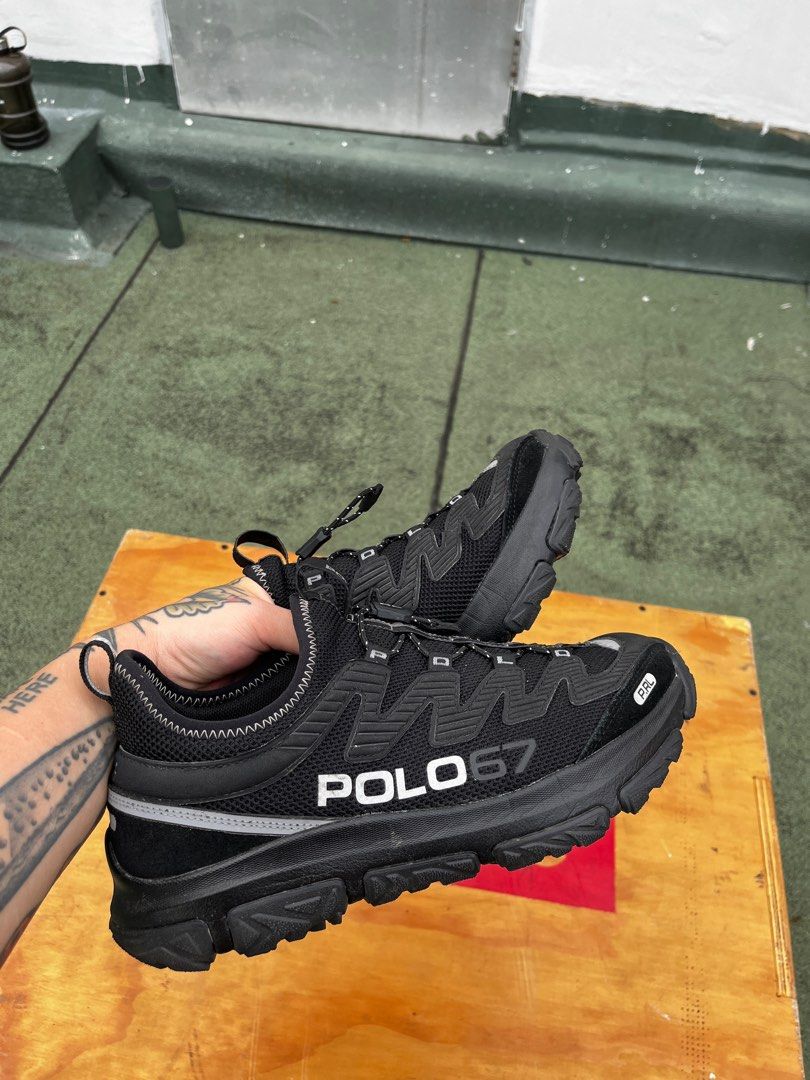 Ralph lauren running trainers new arrivals