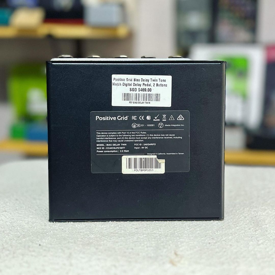 Positive Grid Bias Delay Twin n boss mxr gfi jhs tc electronic keeley