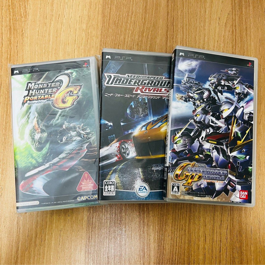 PSP GAMES X3 , 電子遊戲, 電子遊戲, PlayStation - Carousell