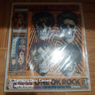 Pulp Magazine with free stickers One Ok Rock & BabyMetal Live Loud