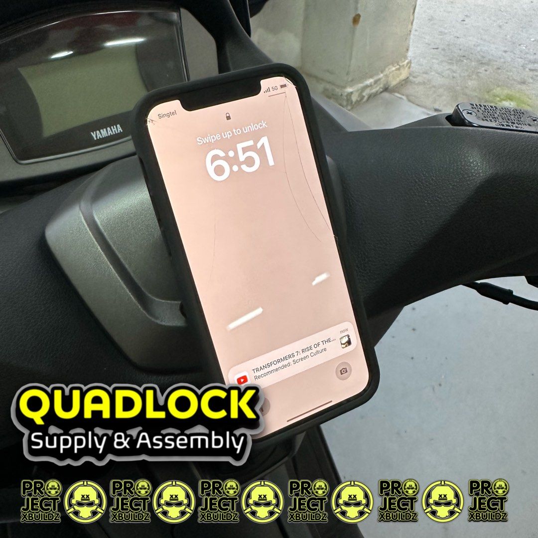 Quadlock, Motorcycles, Motorcycle Accessories on Carousell