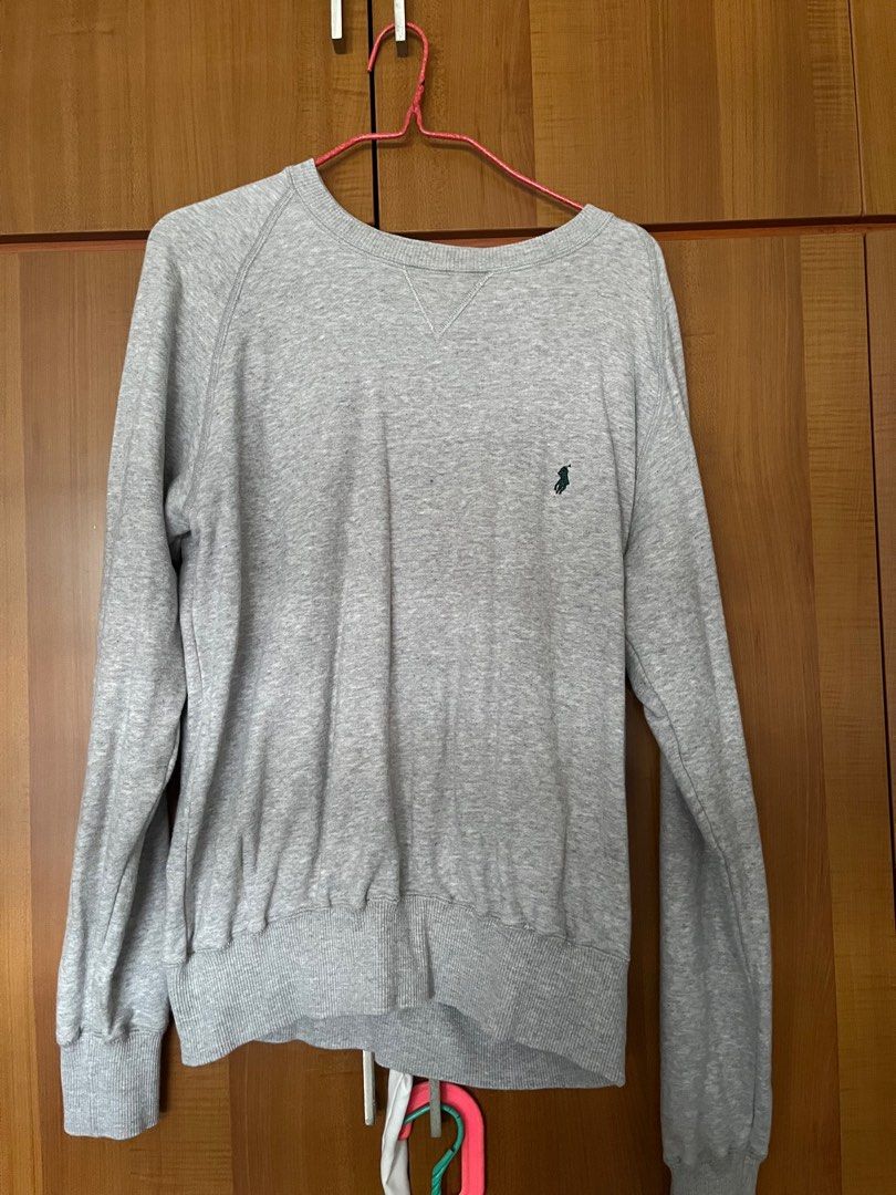 Ralph lauren grey sweatshirt top