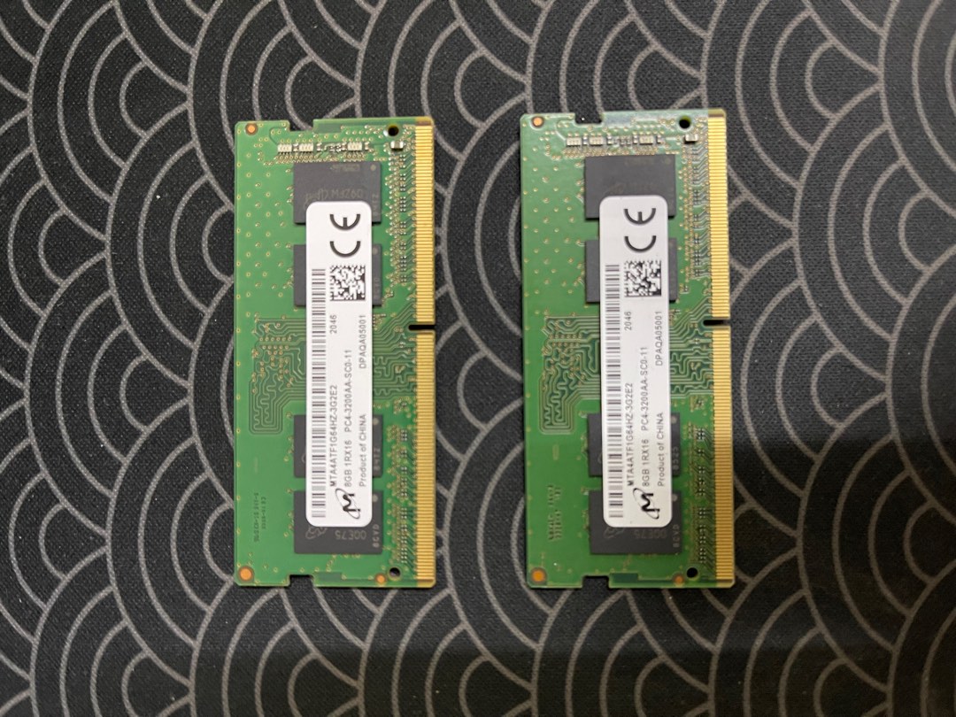 2 x 32gb ddr4 ram