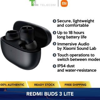 Redmi Buds 3 Wireless Earbuds 5.2 Lite Youth IP54 Waterproof