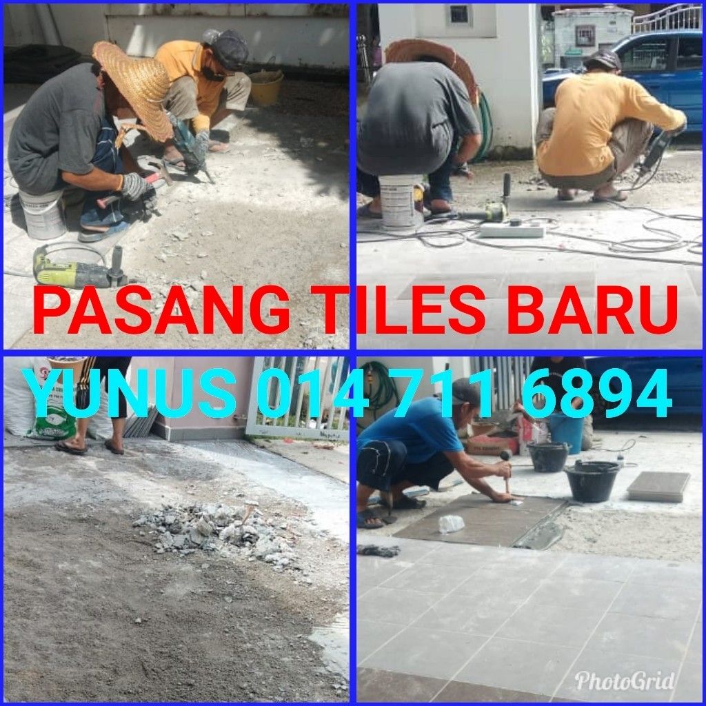 RENOVATION 0147116894.yunus.pakar pasang tiles baru, taman orkid johor bahru, Services, Home