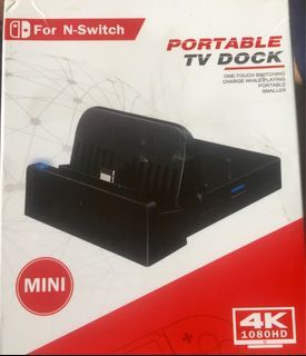 UKor TV Dock Docking Station / Portable Charging Stand / Compact Switch to HDMI Adapter for Nintendo Switch