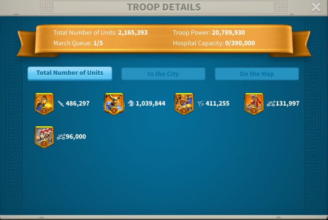 [Rise of kingdoms ROK] 75M account (Cav main), Video Gaming, Gaming ...