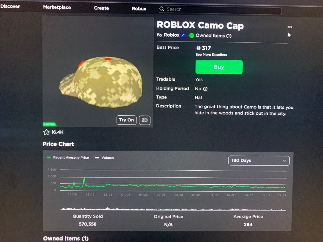 Roblox Limited Items/Robux Cheap, Video Gaming, Gaming Accessories, In ...