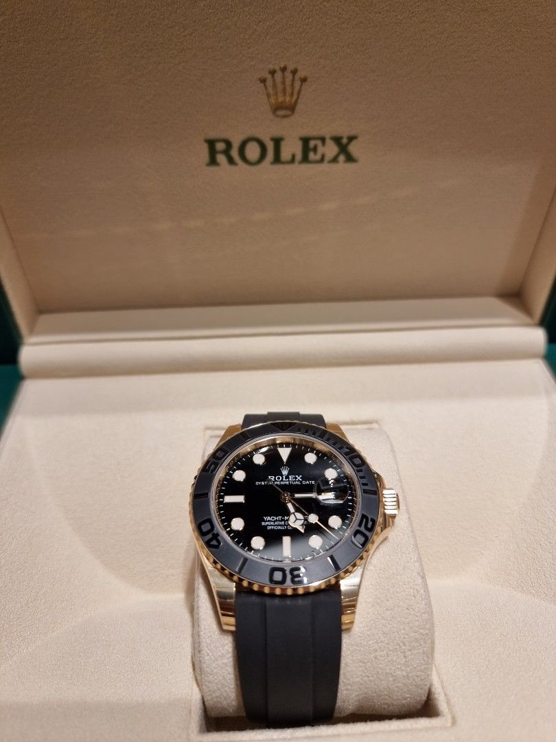 Rolex yacht master 42mm yellow gold Luxury Watches on Carousell