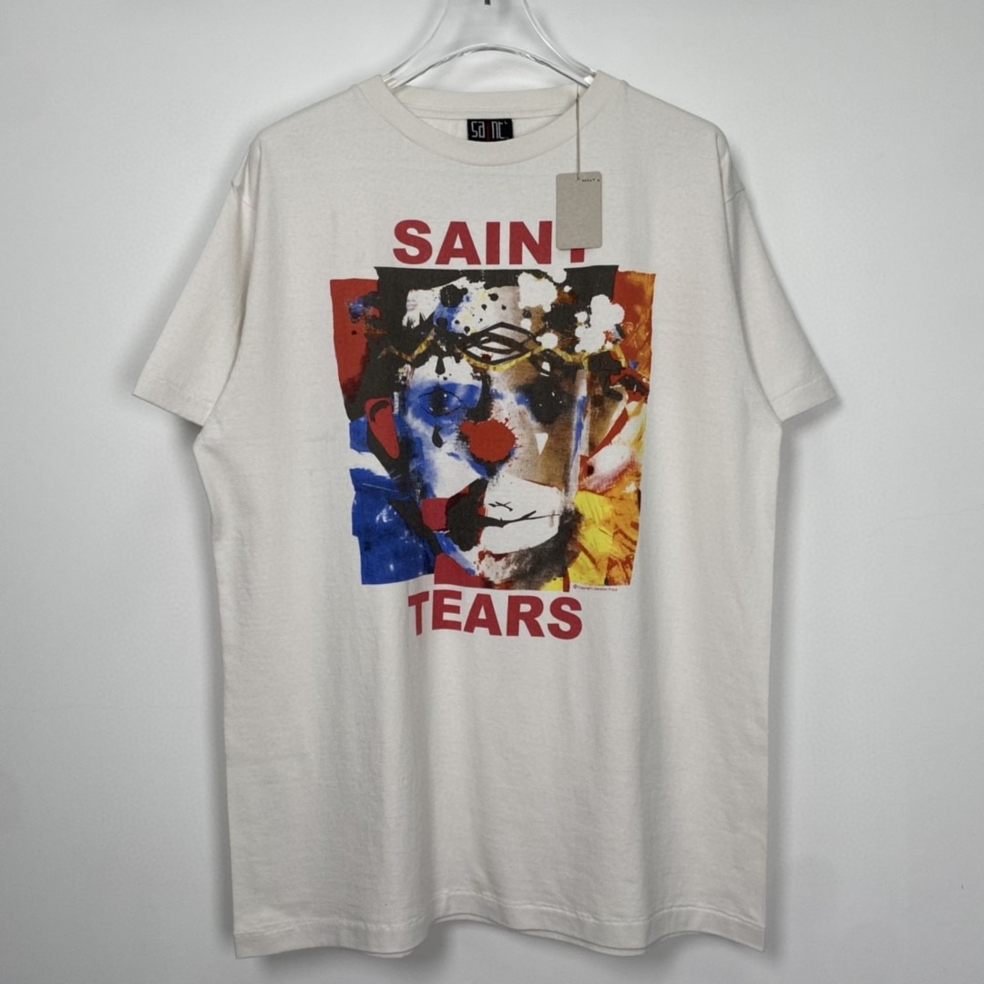 SAINT MICHAEL X DENIM TEARS DT_SS TEE S-XL, 男裝