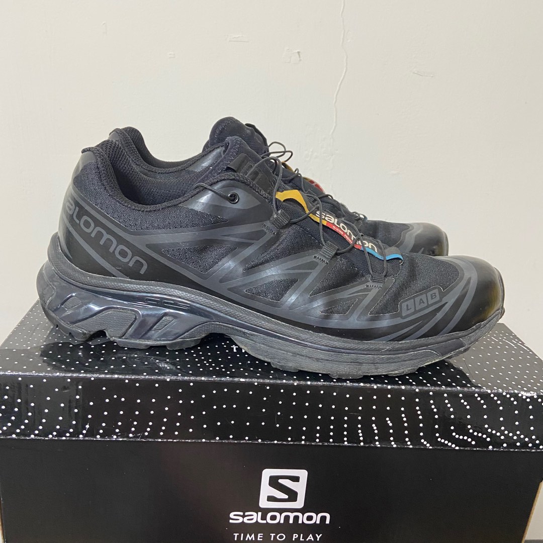 ❤️Salomon xt-6黑（us11）, 他的時尚, 鞋, 運動鞋在旋轉拍賣