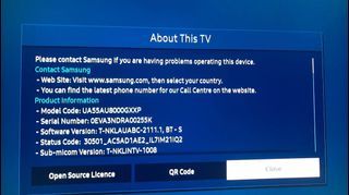 Samsung TV 55"