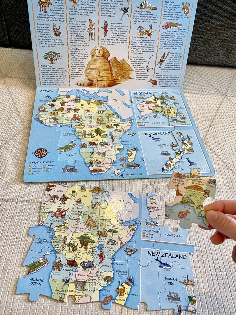 Scholastic The Fun World Atlas (fun fact hard boardbook and activity ...