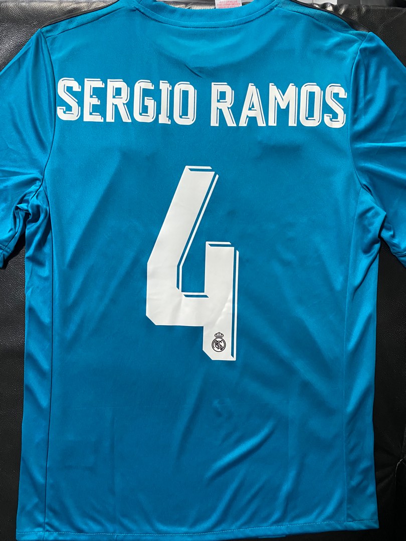 Retro Sergio Ramos Real Madrid 2017/18 Purple Jersey – Daze Sports