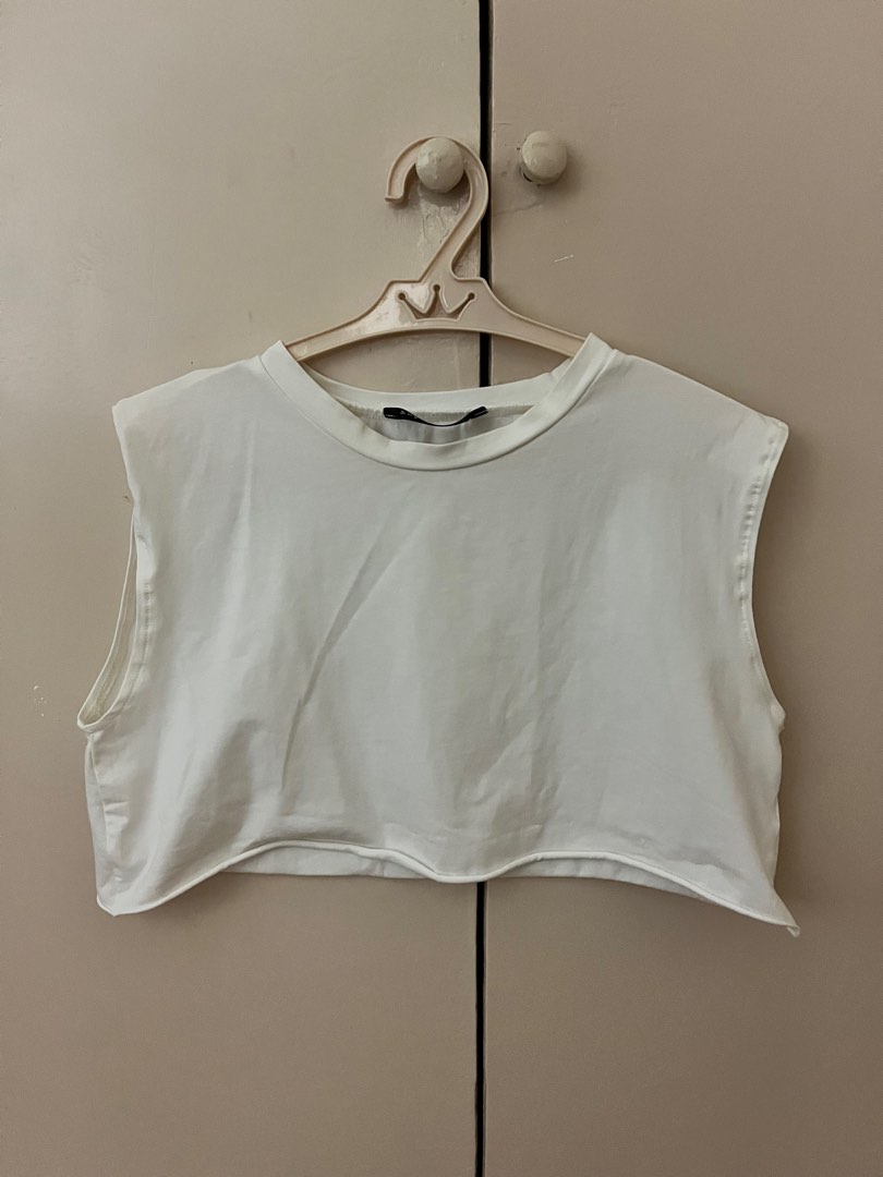 Shein muscle crop top on Carousell
