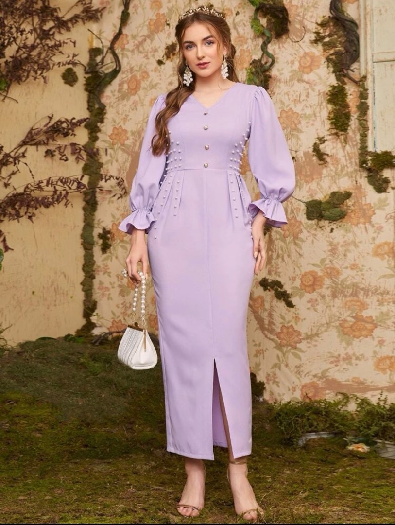 Shein top pearl dress