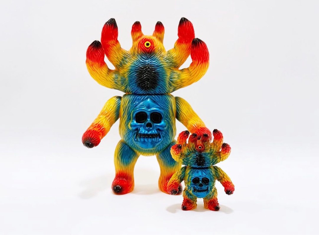 化物ソフビシリーズ SHIRAHAMATOY KUMON シラハマトイ クモン Shirahama toy クモンソフビkumon sofubi vinyl