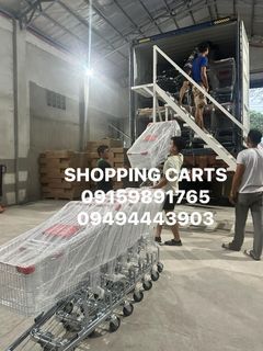 Shopping Cart/ Grocery Push Cart 100Ltrs