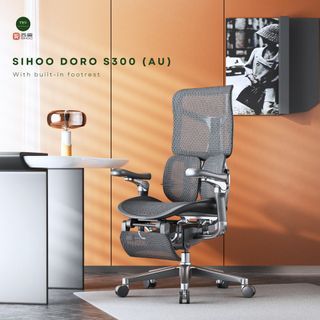 Sihoo DORO S300 with Footrest Ergonomic Office Executive Gaming Chair with 2 year warranty