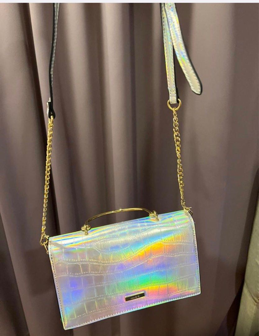 Aldo silver purse clearance
