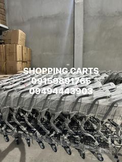 Skeletal Type Shopping Cart/ Grocery Push Cart