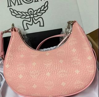 Small Aren Crescent hobo in Visetos shoulder Bag