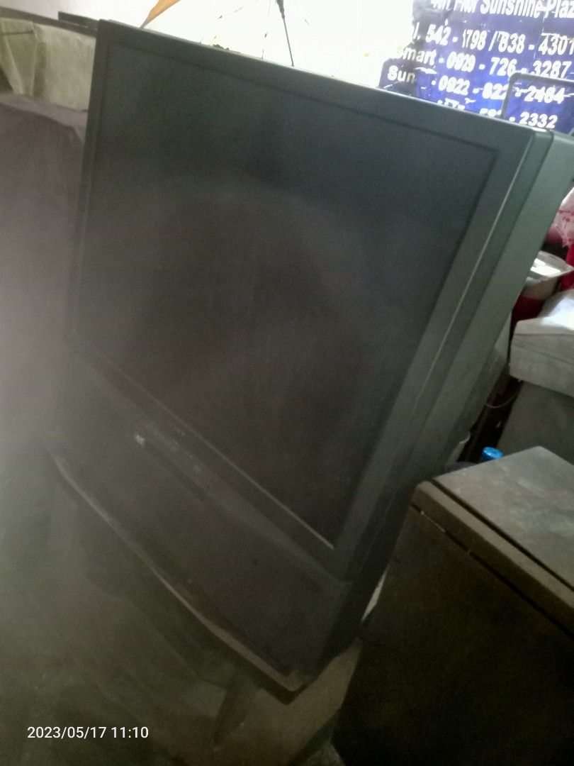 Sony 32 with stand (Category: TV) located in Taguig. Submitted by tanontiong (Listing ID 1232346457, Image 1). Description: clearance sale decluttering for pickup only Taguig near Jollibee water fun rush while available pls call Robert 09276539751.