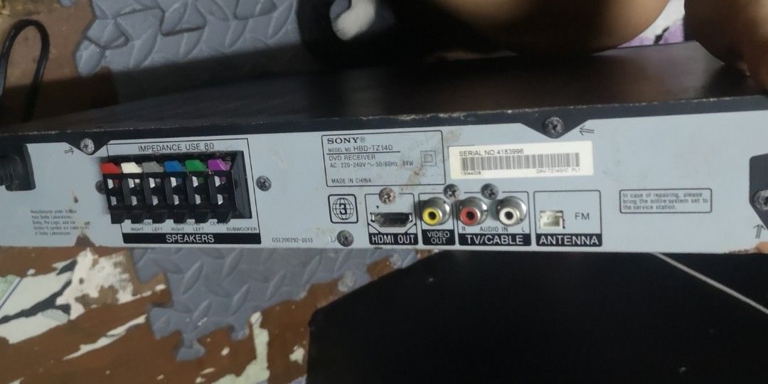 Sony DVD player HDMI, Hobbies & Toys, Music & Media, CDs & DVDs on