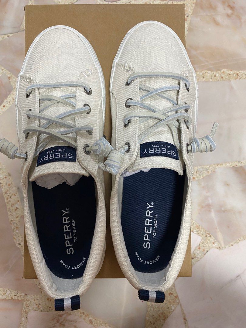 Sperry white sneakers store