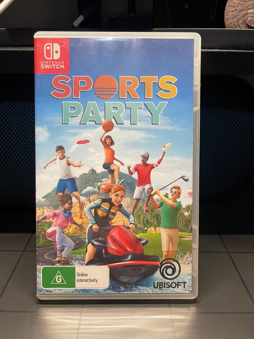 Sports Party (Category: Nintendo) located in Muntinlupa City. Submitted by pipatsundoku (Listing ID 1232453117, Image 1). Description: Played a few times, no issues RFS: I need extra funds I will try to respond to your inquiry as soon as I can. Thank you.