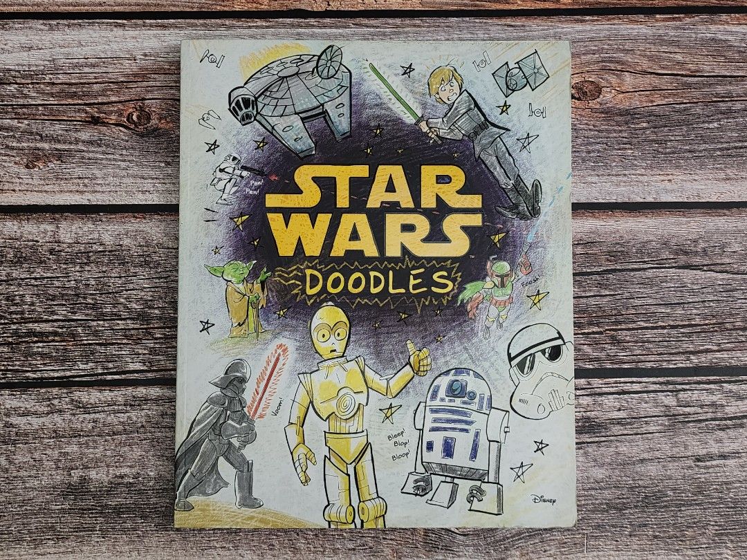 STAR WARS DOODLES Activity Book Hobbies Toys Books Magazines