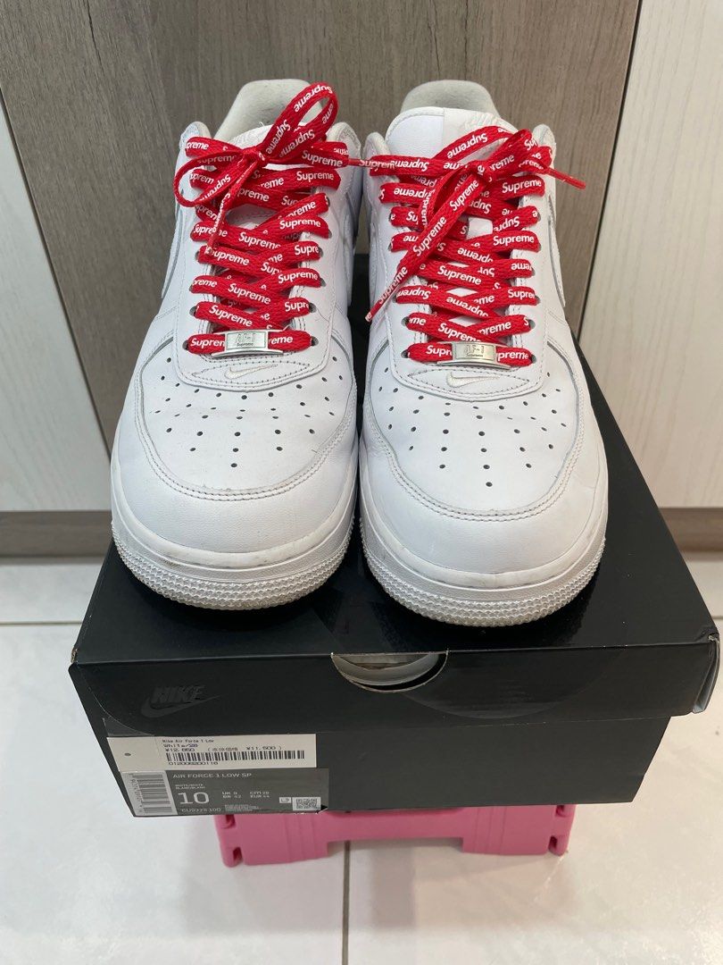 Supreme Nike air force 1 (us10), 他的時尚, 鞋, 運動鞋在旋轉拍賣