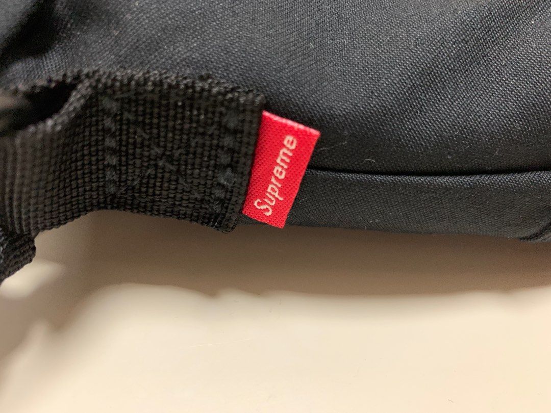 SUPREME SS23 FIELD SIDE BAG BLACK 2023 斜孭袋, 名牌, 手袋及銀包 