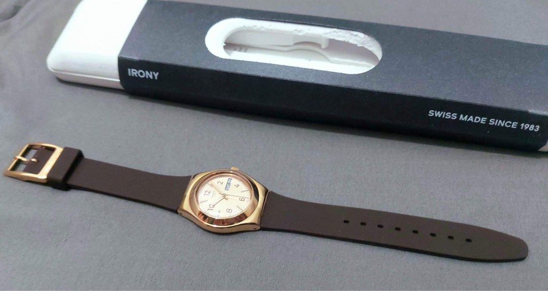 Swatch Brownee Women s Fashion Watches Accessories Watches on
