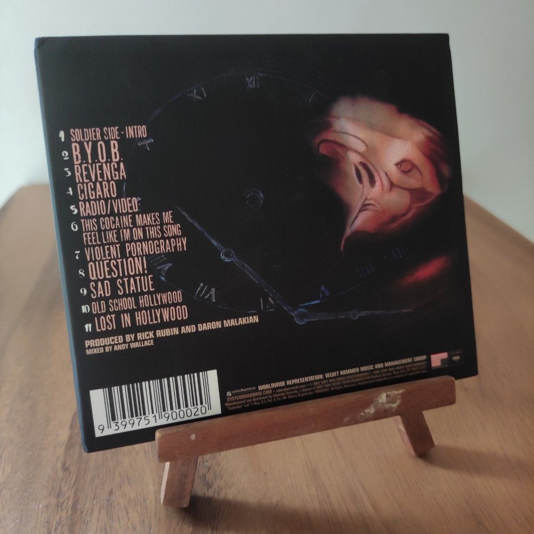 mezmerize system of a down cd