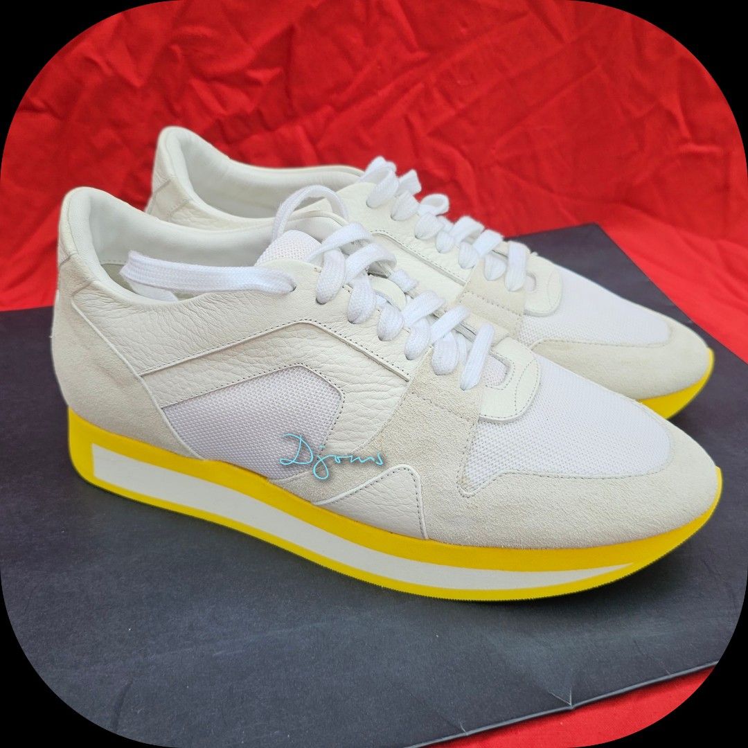 Burberry sneakers womens yellow top
