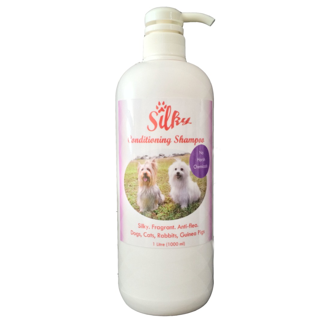 The Lovely Pets Silky Dog Shampoo for Dogs, Puppies, Puppy. Gentle