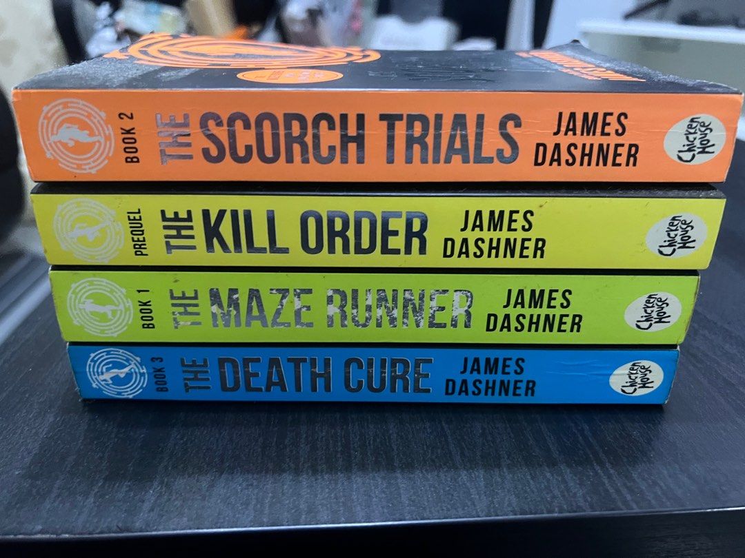 The Maze Runner Book Series (4xbooks), Hobbies & Toys, Books