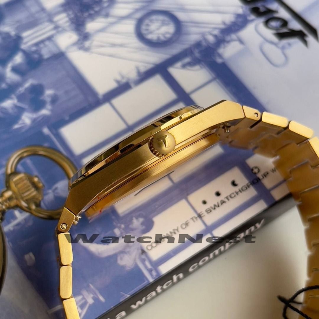 Tissot PRX Quartz EOL Gold Dial T137.410.33.021.00, Luxury, Watches on