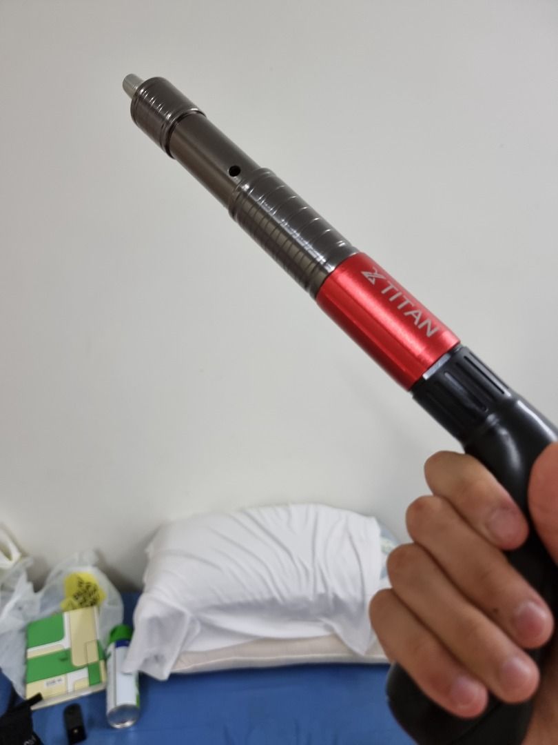 Titan nail gun and its nails, Furniture & Home Living, Home Improvement