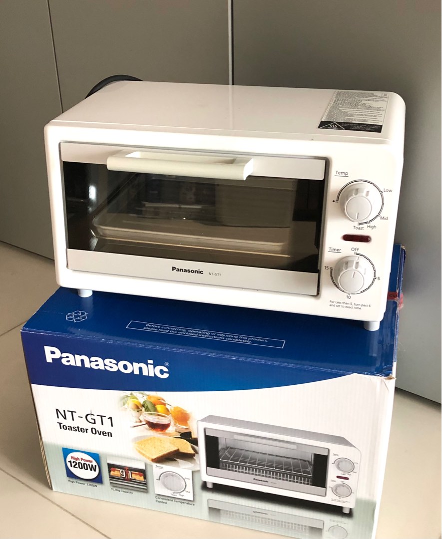 Toaster Mini Oven Grill Panasonic NT GT1 Pastry Heat Up Toast Toaster TV Home Appliances Kitchen Appliances Ovens Toasters on Carousell