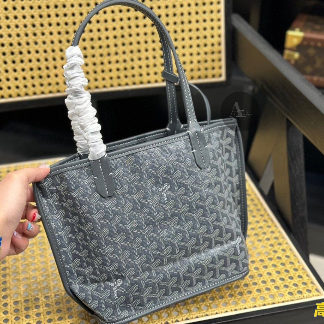 COD Goyard Tote Mini Anjou Grey [B], Women's Fashion, Bags & Wallets, Tote  Bags on Carousell
