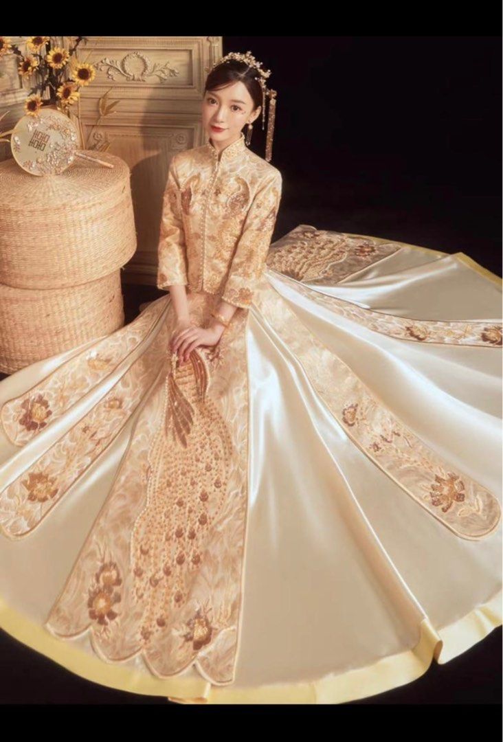 Chinese discount wedding attire