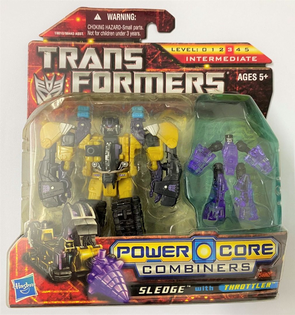 Transformers PCC Powercore Power Core Combiner Wars Sledge Throttler ...