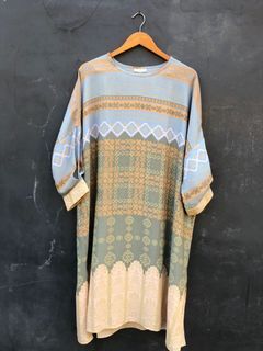 Tunik mididress dress blouse atasan oversize bkk korean by riamiranda ria miranda