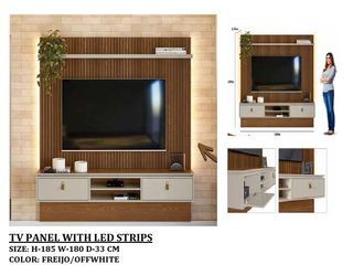 TV STAND WITH TV PANEL
