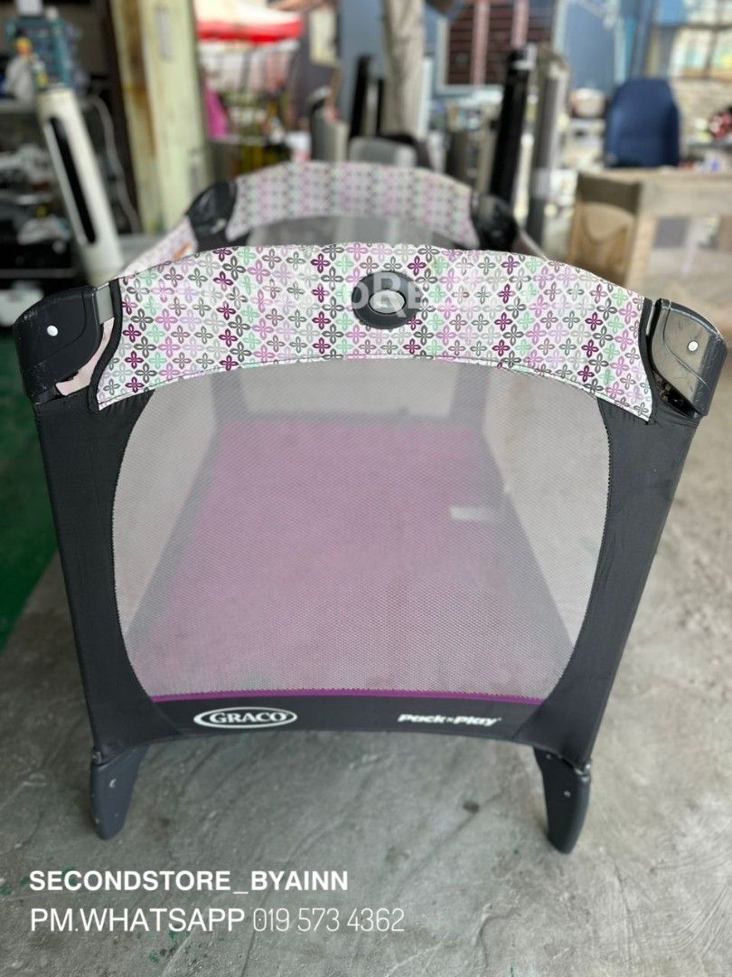 Used 1 Layer Graco Playpen, Babies & Kids, Baby Nursery & Kids