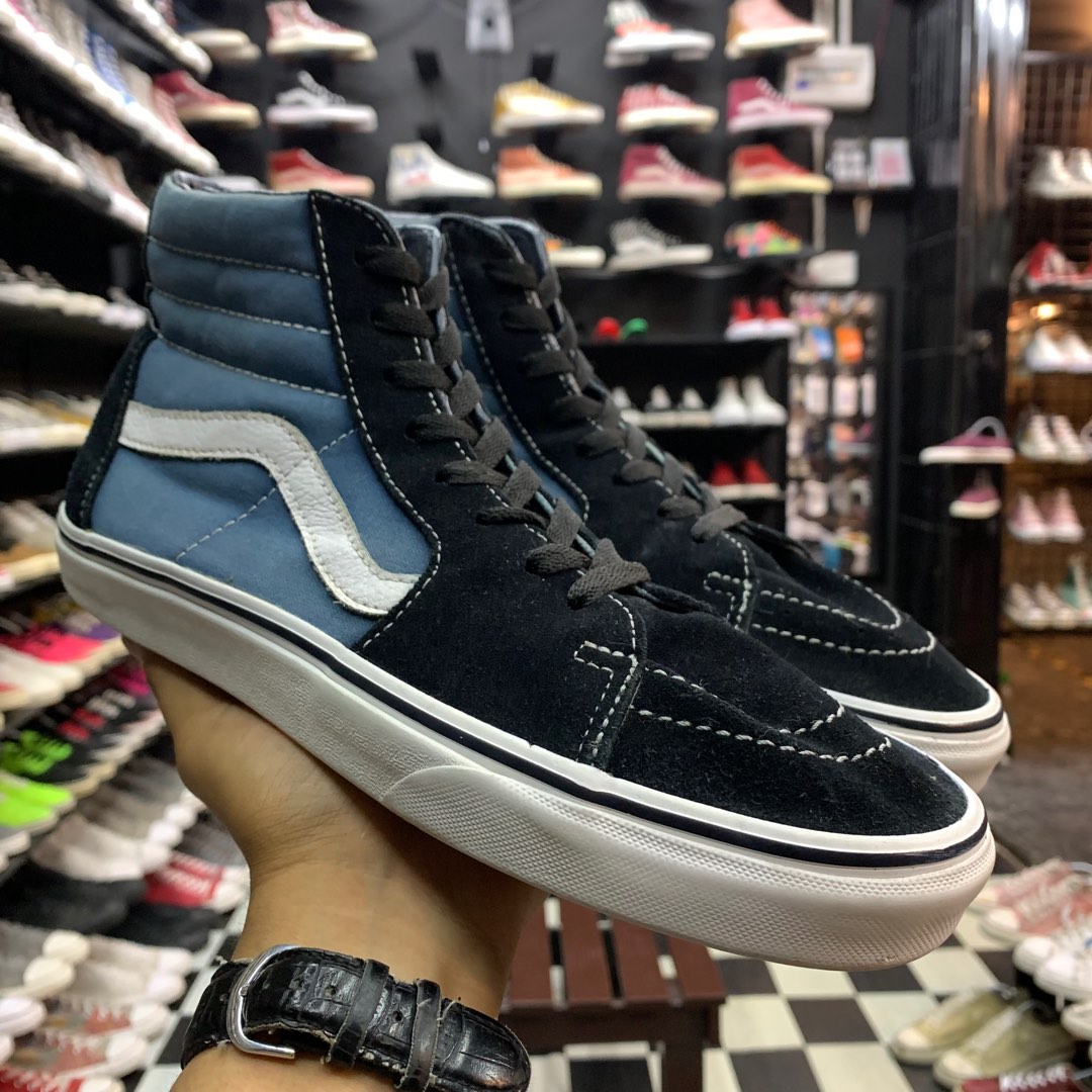 Vans sk8 navy top