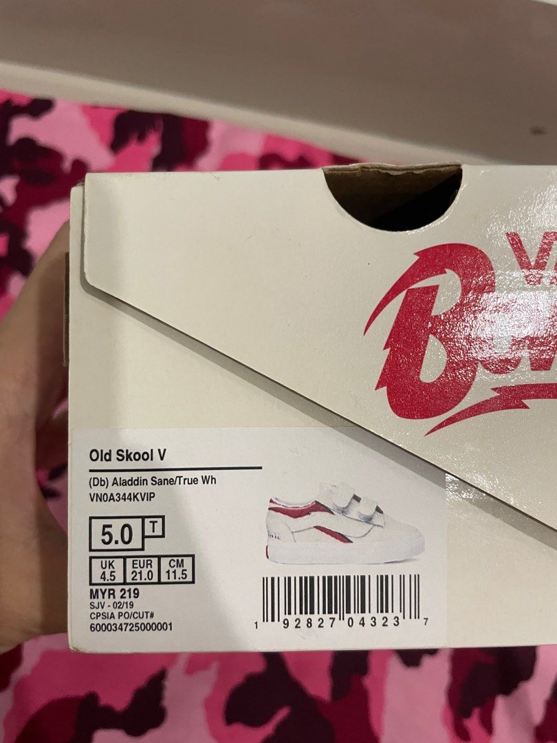 Vans X David Bowie Old Skool Babies Kids Babies Kids Fashion
