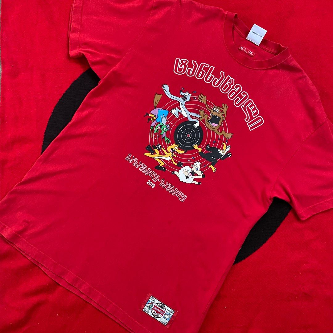 Vetements cartoon tee shop